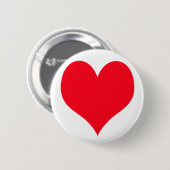 Big Liebe Heart Button (Vorne & Hinten)