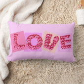 Big Liebe Little Hearts Pillow Lendenkissen (Decke)