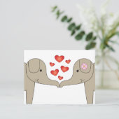 Big Liebe Postkarte (Stehend Vorderseite)