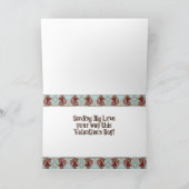 Big Liebe - Valentinkarte Feiertagskarte (Innenseite)