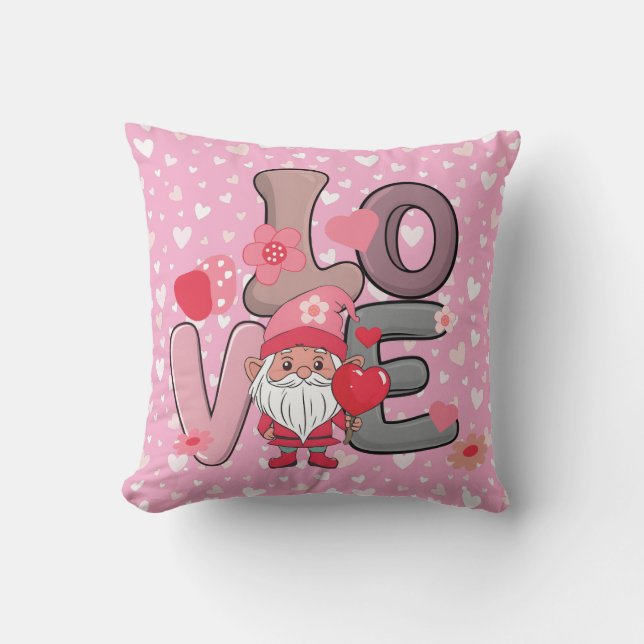 Big Liebe Valentinstag Kissen (Vorderseite)