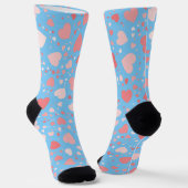 Big Liebe Valentinstag Socken (Gewinkelt)