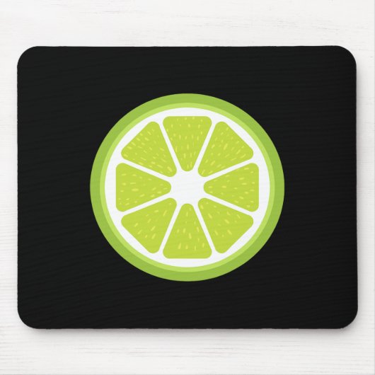 Big Limon Sliced Kostüm Niedlich Easy FruehHallowe Mousepad (Vorne)