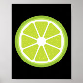 Big Limon Sliced Kostüm Niedlich Easy FruehHallowe Poster (Vorne)