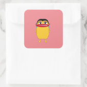 Big lips Lady Sticker (Tasche)