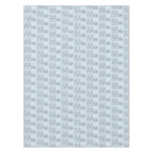 Big Little Shoes Neue Baby Duschschläfer Blue Boy Tischdecke (Vorderseite)