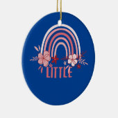 Big Little Studentinnenverbindung Week Reveal Uni Keramik Ornament (Rechts)