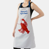 Big Lobster Kitchen Personalisiert Schürze (InSitu)