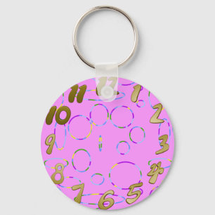 Big Loops auf Pink Apple Watch Band Schlüsselanhän Schlüsselanhänger