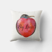 Big Love! heart design on throw cushion Kissen (Rückseite)