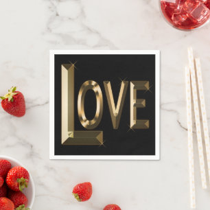 Big Love ist das goldene Wort,  Serviette