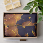 Big Luxury Gold Trendy Rose Collection Seidenpapier (Geschenk)