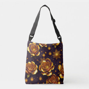 Big Luxus Gold Rose Moderne Kollektion Tragetaschen Mit Langen Trägern