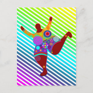 BIG MAMA / POWER FRAU + Ihre Idee Postkarte