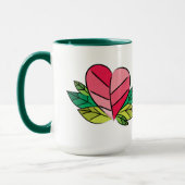 Big Mamacita Heart Tasse (Links)