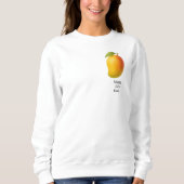 Big Mango, Sweet Fruit and Name Sweatshirt (Vorderseite)