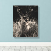 Big Meadows Buck Canvas Print Leinwanddruck (Insitu (Holzboden))