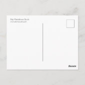 Big Meadows Buck Postcard Postkarte (Rückseite)