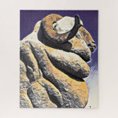 Big Merino große Schafe Australische Ikone herausf Puzzle (Vertikal)