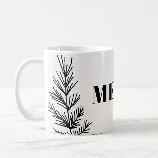 Big Merry & Blätter Tasse (Links)