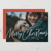 Big Merry Feiertagskarte (Vorne/Hinten)