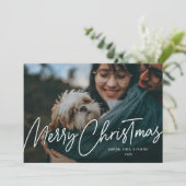 Big Merry Feiertagskarte (Stehend Vorderseite)