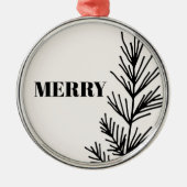 Big Merry & Leaves Ornament (Vorne)