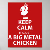 Big Metal Chicken Poster (Vorne)