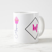 Big Microwavable Tasse für Chocolate Cup (Vorderseite Rechts)