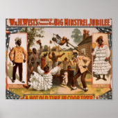 Big Minstrel Jubilee, "A Hot Time in Cool Town" Poster (Vorne)