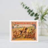 Big Minstrel Jubilee Charge San Juan Hill Postkarte (Stehend Vorderseite)
