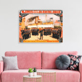 Big Minstrel Jubilee Denken Sie an das Maine Poste Leinwanddruck (Insitu (Wohnzimmer))