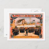 Big Minstrel Jubilee Denken Sie an das Maine Poste Postkarte (Vorne/Hinten)