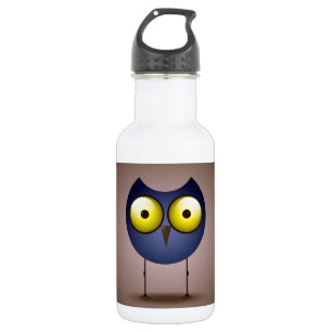 Big Mit Augen Blue Owl Trinkflasche