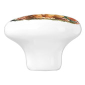 Big Mit Augen Lion Kitten Keramikknauf (Seitenansicht)