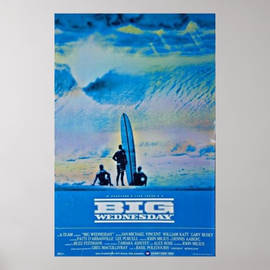 Big Mittwoch Film Poster (Vorne)