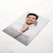 Big Mod Name Foto Ver Foto Graduate Ankündigung (Gedreht)