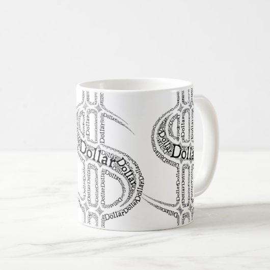 Big Money Kaffeetasse (VorderseiteRechts)