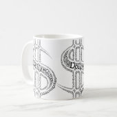 Big Money Kaffeetasse (Vorderseite Links)