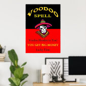 Big Money Voodoo Zauber Poster (Heimbüro)