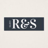 Big Monogram Modern Simple Gift (Vorderseite)