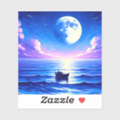 Big Moon Aufkleber (Blatt)