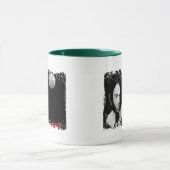 Big Moon Beklemmende Ringer-Tasse Tasse (Zentrum)