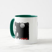 Big Moon Beklemmende Ringer-Tasse Tasse (Vorderseite Links)