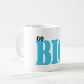 Big Motivierend Angebot Kaffeetasse (Vorderseite Links)
