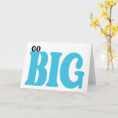 Big Motivierend Angebot Karte (Gelbe Blume)