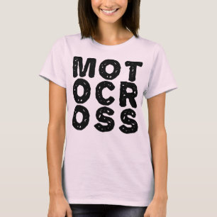 Big Motocross Dirt Bike T - Shirt Redewendungen Zi