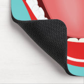 Big Mouth Cool Mouse Pads Funny Niedlich Mousepads (Ecke)