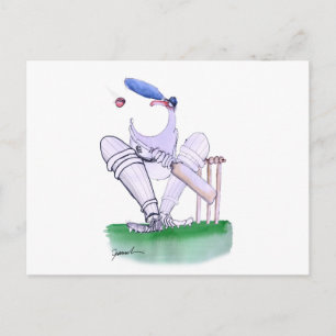 BIG MOUTH - Cricket, tony fernandes Postkarte