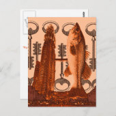 "Big Mouth Gebäude" Postkarte (Vorne/Hinten)